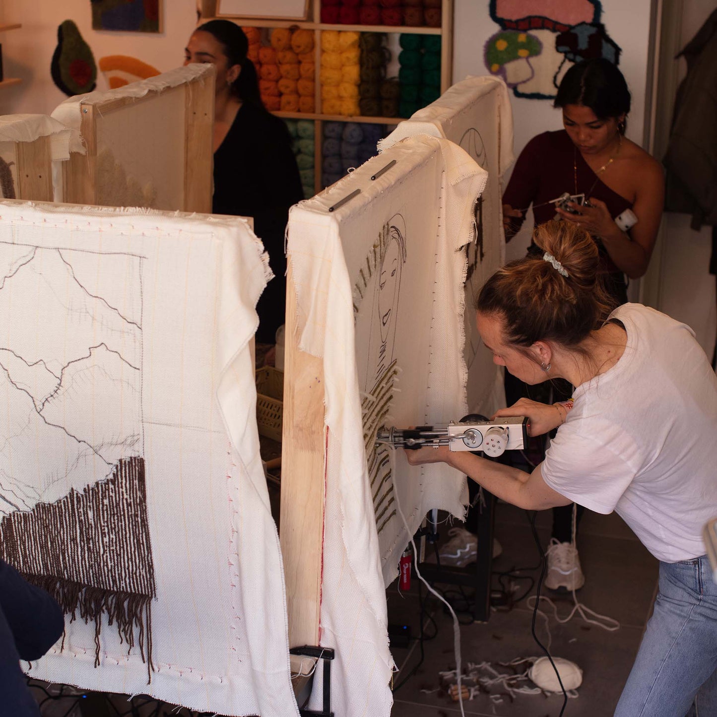 Workshop i tufting